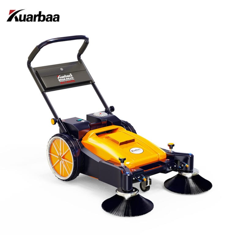 KB-SD980 Hand Push Sweeper, Commercial and Industrial Electric Spray Road Sweeper - 图片 3