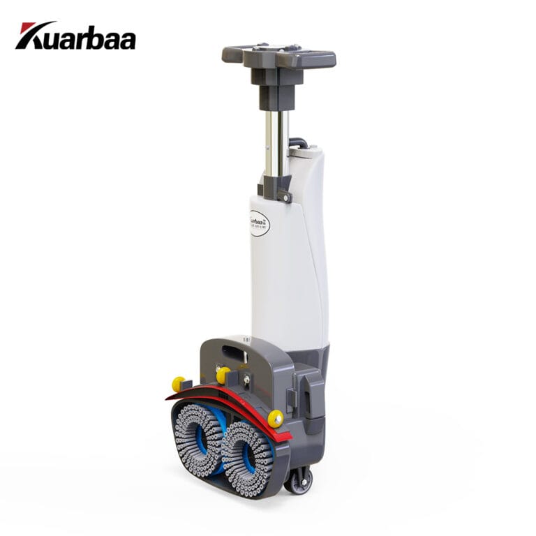KB-X460 Electric Floor Scrubber, Hotel Cleaning Machine with Commercial Lithium Battery and 360° Rotatable Feature - 图片 3