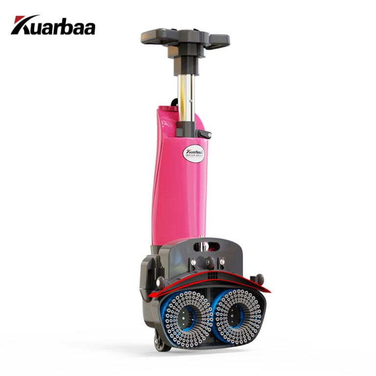 KB-X460 Electric Floor Scrubber, Hotel Cleaning Machine with Commercial Lithium Battery and 360° Rotatable Feature - 图片 2