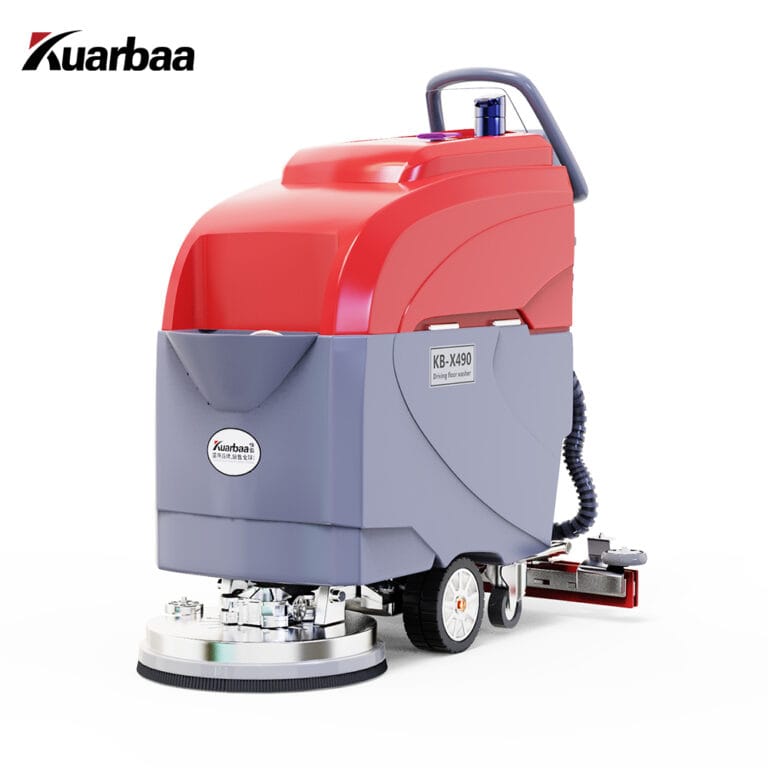 KB-X490 Hand Push Electric Scrubber Commercial Floor Cleaning Machine Industrial Lead Acid Battery - 图片 1