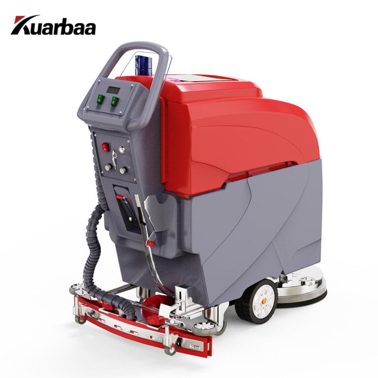KB-X490 Hand Push Electric Scrubber Commercial Floor Cleaning Machine Industrial Lead Acid Battery - 图片 3