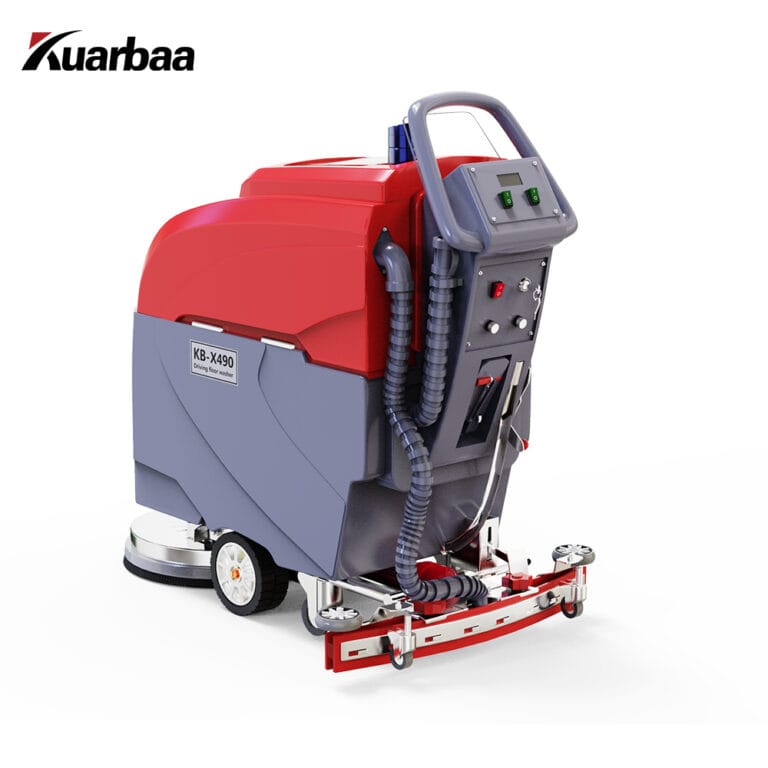 KB-X490 Hand Push Electric Scrubber Commercial Floor Cleaning Machine Industrial Lead Acid Battery - 图片 5