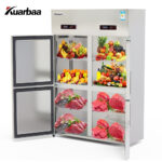 Four-Door Refrigerated Cabinet, -30°C Freezing, -5°C Instant Freeze, 1280L Ultra-Low Temp Preservation Workbench - 图片 2